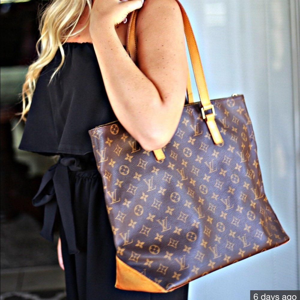 Authentic Louis Vuitton Cabas Mezzo